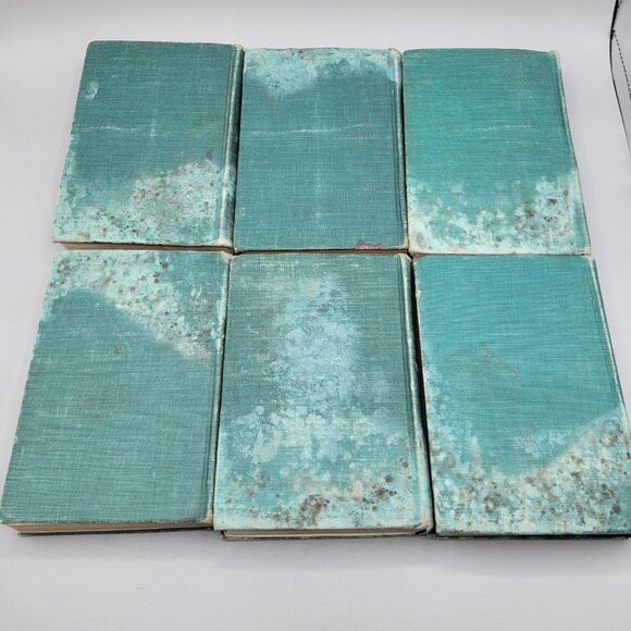 Antique Robert Louis Stevenson Hardcover Book Set of 6 AS IS - Picture 8 of 13